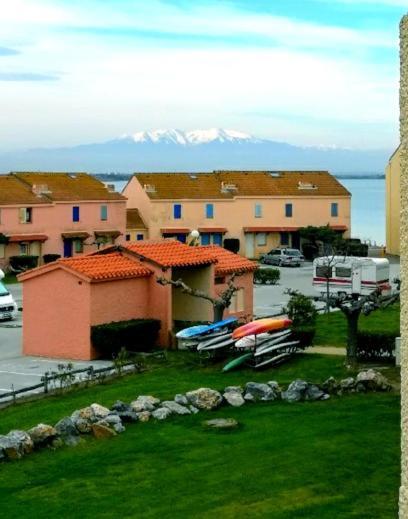 Appartement Tout Confort A Cap Coudalere Avec Vue Magnifique Sur Le Canigou Au Bord Du Lac - Check In Automatise - Parking Gratuit - Aire De Jeux D'Enfants - Le Barcarès Exteriör bild