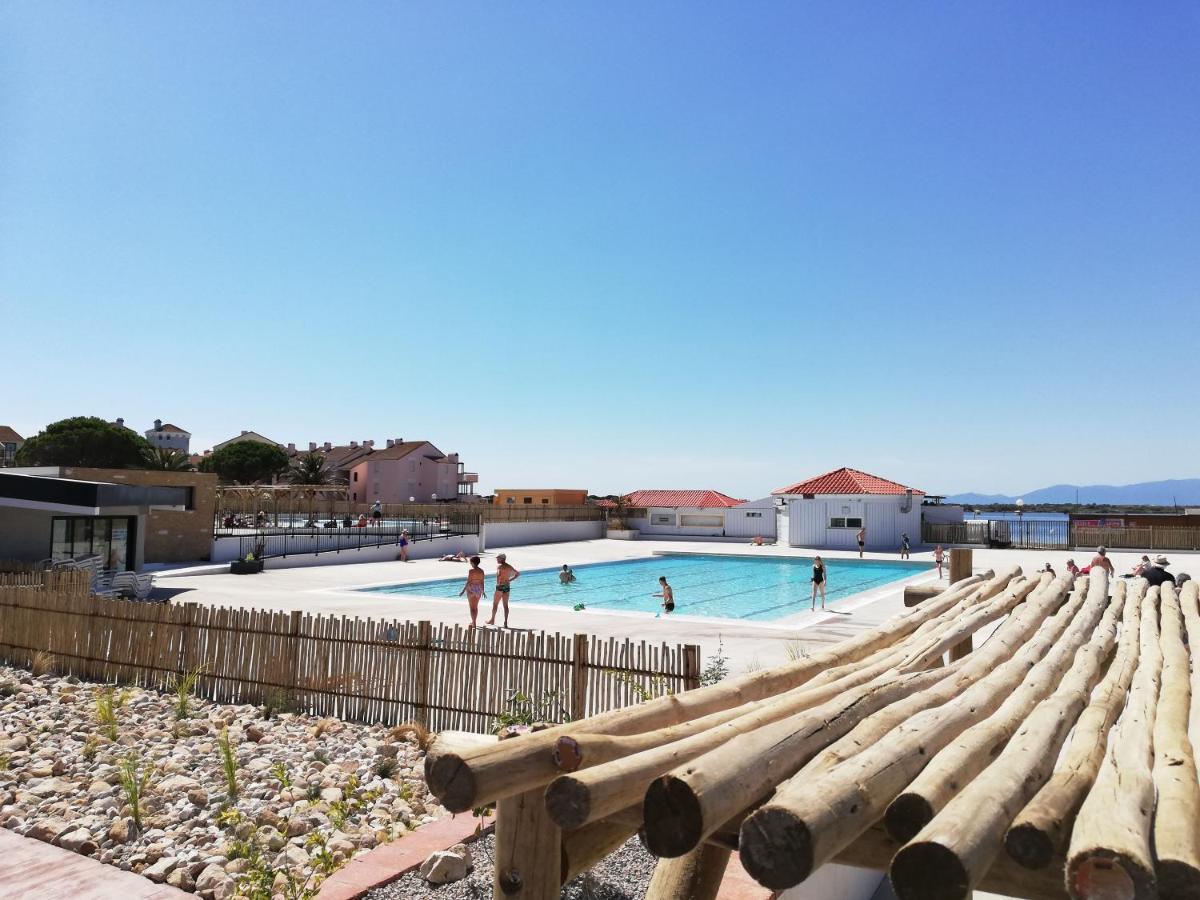 Appartement Tout Confort A Cap Coudalere Avec Vue Magnifique Sur Le Canigou Au Bord Du Lac - Check In Automatise - Parking Gratuit - Aire De Jeux D'Enfants - Le Barcarès Exteriör bild